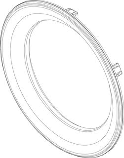BOSCH Ersatzteil TTNR: 8738104735 Montagerahmen 76x55