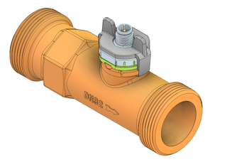 Volumenstromsensor Sensor zur Bestimmung Durchflussmenge
