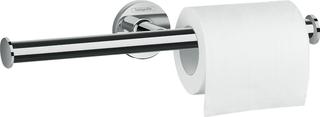 hansgrohe Toilettenpapierh. Logis Uni. doppelt, Wandmontage, Messing, chrom