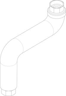 BOSCH Ersatzteil TTNR: 8718594558 Anschlussrohr VK G11/2 kpl everp