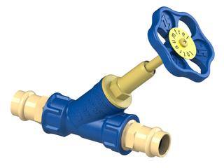 Schlösser Freistromventil Blue-tec 1509 DN 20, 18mm, IG, o Entl., steig. Spin.