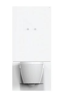 HEWI WC-Modul S 50 weiß, sensorgesteuerte Spülauslösung