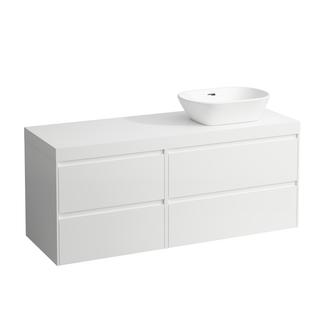 Laufen Waschtischplatte LANI 137x58x49,5cm, m US, m AS R, Pl gr., MC
