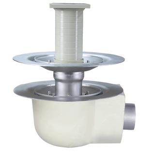 LORO Versal Kompl.-Balkonab. Serie K DN 50, Ausl stl 3G, Fl, m WMD, 2tlg, ES