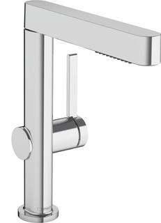 hansgrohe WT-Einhebelmischer 230 Finoris m Ausz-br 2jet, Push-Open-Ablaufg., ch