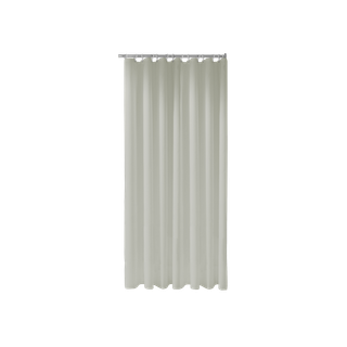 Keuco Duschvorhang Plan uni 1400x1800mm, 8 Ösen, ecru