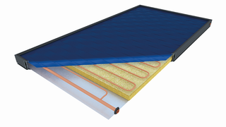 CitrinSolar Flachkollektor CS 500 2198x1168x10mm, 2,57 qm, anthr. eloxiert