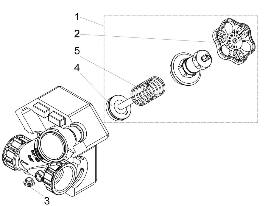 Artikelbild 3 des Artikels „Schlösser KFR-Ventil DG1625 DN 40, G 1 1/2, m DS, o Entl., nstg Sp DN 40, G 1 1/2“