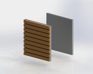 DK Frontplatte-Set für Soundcover DAGMUTE, in RAL7016