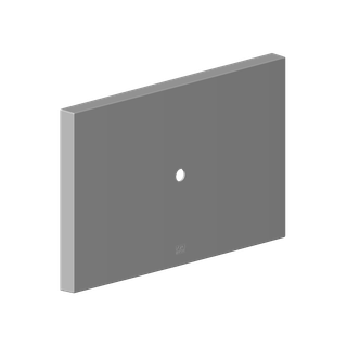 DO Abdeckung ERSATZTEILE 091101179 240 x 150 x 16 mm Chrom
