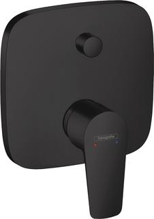 hansgrohe Fertigmontageset Talis E UP-Wannen-Einhebelmischer, mattschwarz