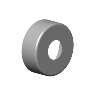 DO Rosette ERSATZTEILE 092789007 D 66 x 24 mm Messing gebürstet (23kt Gold)