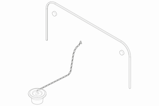 Alape Zubehörbeutel 505x219x6mm, 12-teilig
