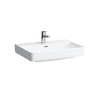 Laufen Waschtisch PRO S 65x47c, mit Überlauf, 3 Hahnlöcher, weiß
