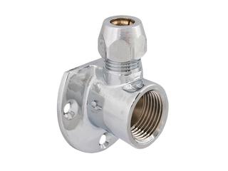 Schlösser Wandscheibe 8372 1/2"x10mm, DVGW, m Vsb, verchr.