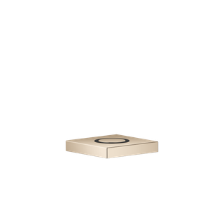 Dornbracht Bedienknopf Air Switch eckige Rosette, Champagne