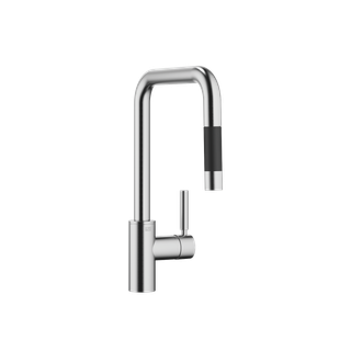 Dornbracht SPT-EHM META Square Pull-down auszb, m Brausef, Ausl. 240mm, ch geb.