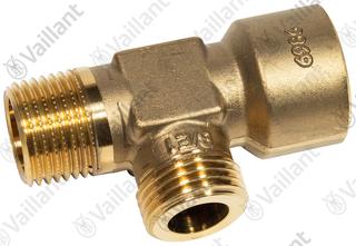 VA T-Stück, G 1/2-G 1/2 Vaillant-Nr. 0020057172