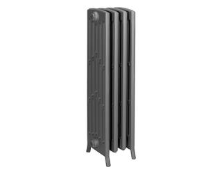 HG-TEC Gussradiator Stockholm RAL 7022 4 Gl. BH 958 NA 800 BL 240 BT 221