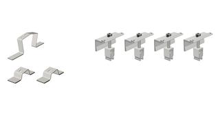 Set Ergänzung Alpin /3 Flachdachsystem, O/W 10 Grad f. 2 Module