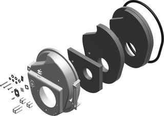 BOSCH Ersatzteil TTNR: 7747010202 Brennertür SB105 (Guß) everp