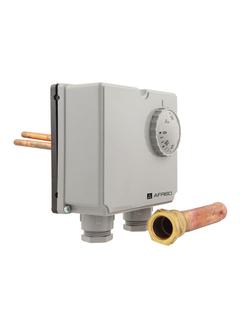 Afriso Gehäuse-Doppelthermostat GDT/8HR, 0/90 GradC-30/120 GrC, i/a