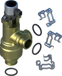 BOSCH Ersatzteil TTNR: 8738213676 3-Wege-Ventil U30-10 24DC