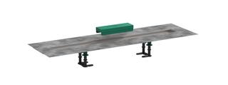 hansgrohe uBox universal Install-Set 900mm, für Duschrinnen Fertigsets
