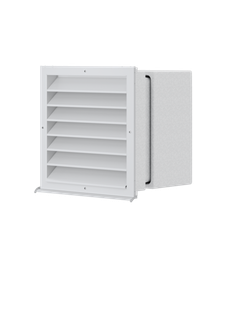 STIEBEL Wanddurchführung 440x440x340mm, AWG 315 GL.2, RAL 9006