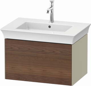 DU WTU White Tulip wh. 1 AZ 410x684x458mm,A.Nussb.M/Taupe HGL ES Ei.