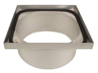 Jung Abdeckrahmen M kpl, f stufenl. Niveauausgl. b 100mm, ES