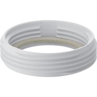 Reduzierring mit Flachdichtung, weiß