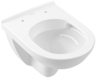 V&B Wand-Tiefspül-WC O.NOVO Compact 36x49cm, Abg wa., randl., D-Flush, we C+