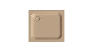 Duschwanne BetteSupra 5970 90x80x6,5cm, Glasur, greige