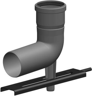 ATEC Schachteinführung PolyTop DN 80, mit Auflager