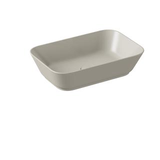 VitrA Aufsatzschale Geo Options 59,5x39,5x17cm, re, o HLB, T ma V, o. ÜL