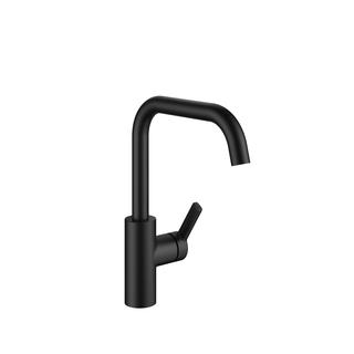 KWC Spültisch-Einhebelmischer LUNA E Ausl 210mm, m bl, He. stl, Schwenkausl.