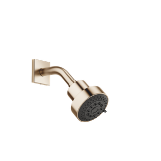 Dornbracht Kopfbrause d 92mm BK, schw, A 200mm, lgt gol geb.