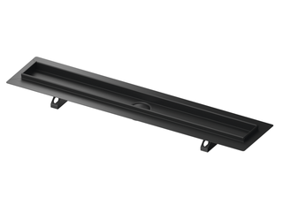 TECEdrainline Duschr m Seal Sys Dichtbd. farbig beschichtet, 1200mm, Schwarz matt
