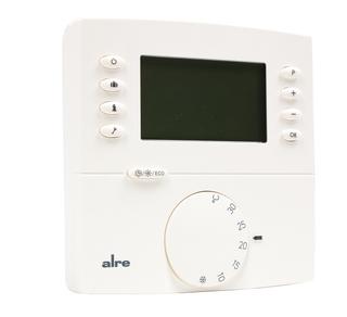 Strawa Funk-Uhrenthermostat digi., Batt, w, f zeitabh. E.raumreg.