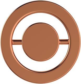 V&B Abdeckkappe Profi 40x40mm, für Überlauf, Bronze