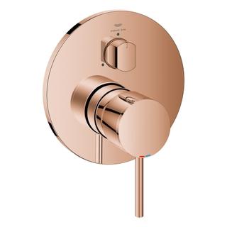 GROHE Fertigmontageset Atrio UP-EHM, m 3-Wege Umstellung, warm sunset