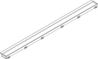 RainDrain Match Duschrinne Fertigset