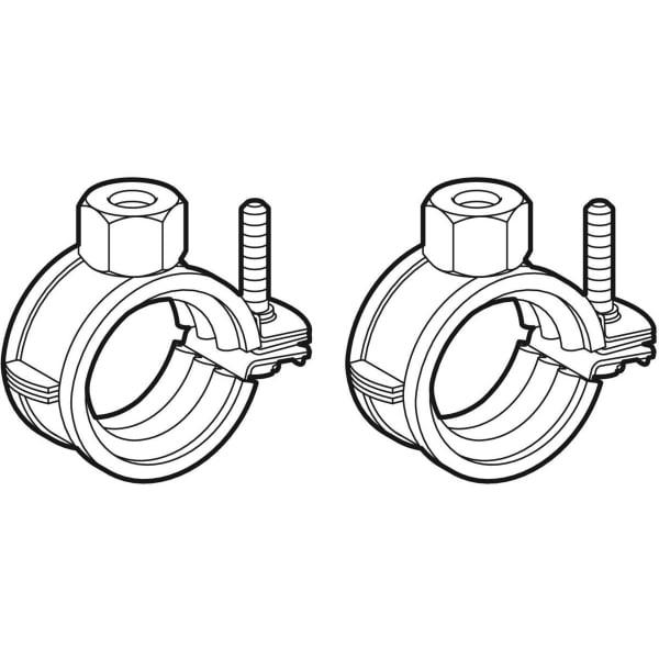Artikelbild 2 des Artikels „Geberit Befestigungs-Set M 10, Vert., ger, gedäm., verzinkt M 10“