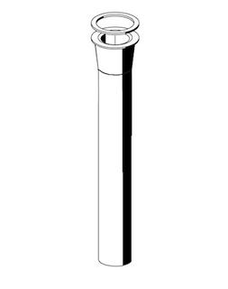 SCHELL Rohrstutzen, Dichtring für MILANO Urinal-Spülarmatur, chrom