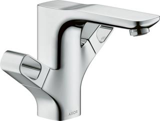 hansgrohe 2-G-WT-Armat 120 Axor Urquiola Ausl. 139mm, m Zugst.Abl.Gar., brush. br