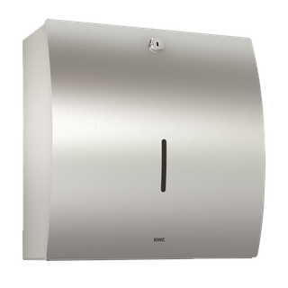 Aquarotter Papierhandtuchspender Stratos 300x305x134mm, f AP, Chr.-Ni.-St. s-matt