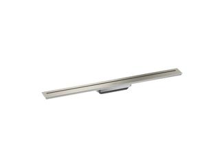 hansgrohe Duschrinne AXOR Drain 800mm, Fertigset, frei i Raum, ES Finish