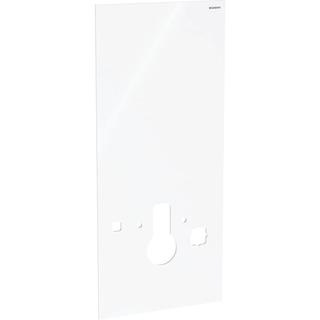 Geberit Frontverkleidung 114cm, Gl. we., zu Sanitärmodul Monolith