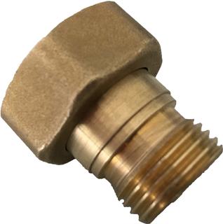 Lowara Verschraubung AV 1 1/4" IGx3/4" IG, Messing